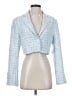 Dynamite 100% Polyester Tweed Blue Blazer Size S - photo 1