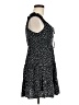 Just Found 100% Rayon Polka Dots Black Casual Dress Size M - photo 4