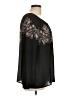 Ann Taylor LOFT 100% Polyester Black Long Sleeve Blouse Size L - photo 4