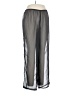 Avon 100% Polyester Polka Dots Silver Casual Pants Size L - photo 1