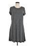 Amazon Essentials Stripes Gray Casual Dress Size M - photo 1