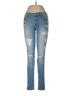 Flying Monkey Hearts Blue Jeans Size 28 waist - photo 1