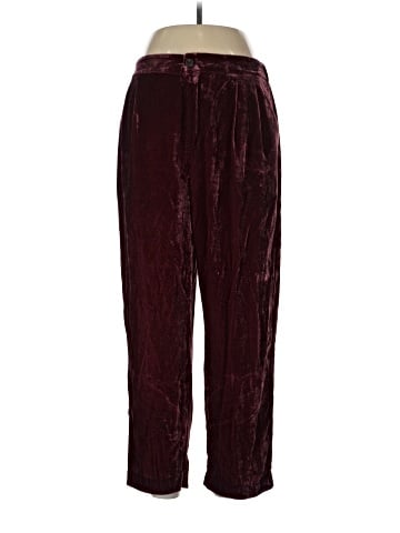 Madewell Velvet Tapered Pleat Pull-On Pants (view 1)