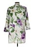 Soft Surroundings Purple 3/4 Sleeve Blouse Size L - photo 2
