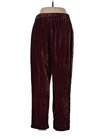 Madewell Velvet Tapered Pleat Pull-On Pants (view 2)