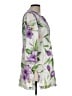 Soft Surroundings Purple 3/4 Sleeve Blouse Size L - photo 4