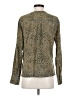 Rag & Bone 100% Silk Gold Long Sleeve Silk Top Size XS - photo 2