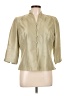 Draper's & Damon's 100% Silk Gold Jacket Size 10 - photo 1