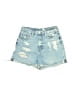 Assorted Brands 100% Cotton Blue Denim Shorts Size 8 - photo 1