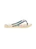 Havaianas White Flip Flops Size 9 - 10 - photo 1