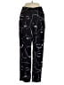 Princess Polly 100% Polyester Graphic Black Casual Pants Size 2 - photo 1
