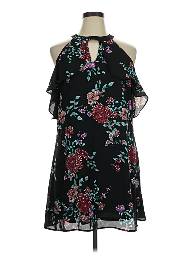 Pre-owned Candies Candie's Cocktail Dress In Black