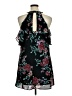 Candie's 100% Polyester Floral Black Cocktail Dress Size XL - photo 2