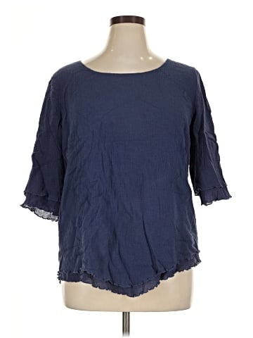 Soft Surroundings 3/4 Sleeve Blouse (view 1)