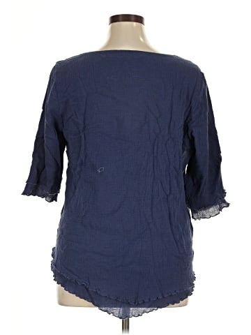 Soft Surroundings 3/4 Sleeve Blouse (view 2)