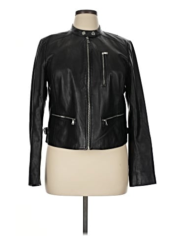 Lauren by Ralph Lauren Leather Jacket (view 1)