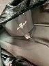 7 For All Mankind 100% Polyester Metallic Black Jumpsuit Size S - photo 4