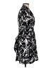 Catherine Malandrino 100% Polyester Print Black Cocktail Dress Size 4 - photo 4