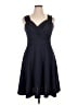 Grace Karin Solid Black Cocktail Dress Size XL - photo 1