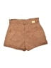 Paige Solid Brown Khaki Shorts Size 27 waist - photo 2
