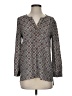 Joie Gray Long Sleeve Blouse Size S - photo 1