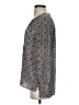 Joie Gray Long Sleeve Blouse Size S - photo 5