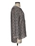 Joie Gray Long Sleeve Blouse Size S - photo 4
