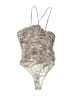 Lulus Silver Bodysuit Size S - photo 2
