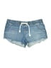 Roxy 100% Cotton Blue Denim Shorts Size XL - photo 1