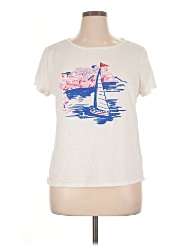 Ann Taylor LOFT Outlet Short Sleeve T-Shirt (view 1)