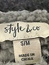 Style&Co Black Coat Size S - photo 6