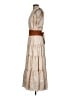 BCBGMAXAZRIA Print Tan Ivory Cocktail Dress Size 2 - photo 5