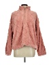 New In 100% Polyester Pink Pullover Sweater Size M - photo 1