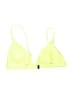 Unbranded Yellow Swimsuit Top Size M - photo 2