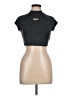Shein Gray Short Sleeve Turtleneck Size L - photo 1
