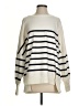 Unbranded Stripes Ivory Pullover Sweater Size S - photo 1