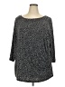 Tahari Black 3/4 Sleeve Top Size 3X - photo 1
