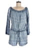 Cloth & Stone Stripes Blue Romper Size M - photo 1