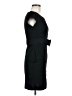 H&M Solid Black Casual Dress Size 6 - photo 4