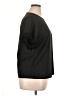 Shein 100% Polyester Black Short Sleeve Top Size XL - photo 4