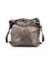 TANO 100% Leather Gray Leather Hobo One size - photo 1