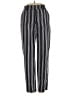 Express Stripes Black Casual Pants Size 4 - photo 1