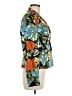Insight Floral Teal Blazer Size 8 - photo 4