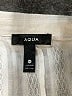 Aqua 100% Cotton Ivory Long Sleeve Blouse Size XS - photo 7