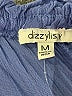 Dizzy Lizzy 100% Rayon Blue Casual Dress Size M - photo 7
