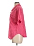 Unbranded Pink Short Sleeve Blouse Size L - photo 5
