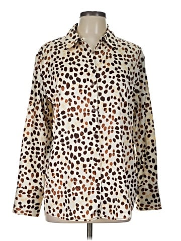 Maison d' Amelie Long Sleeve Blouse (view 1)