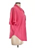 Unbranded Pink Short Sleeve Blouse Size L - photo 4
