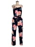 PatPat Floral Blue Jumpsuit Size M - photo 1