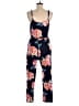 PatPat Floral Blue Jumpsuit Size M - photo 2